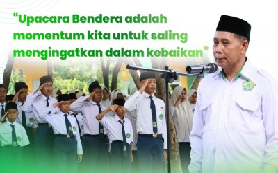 Amanat Wali Kelas 9B di Upacara Bendera MTsN Kota Kupang: Tekankan Kedisiplinan dan Persiapan TKA